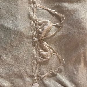 White Victoria secret bralette